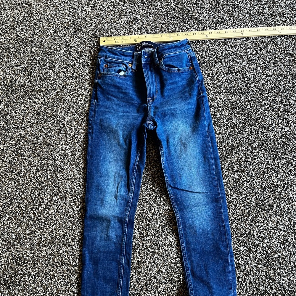 GAP Women's Blue Skinny Jeans